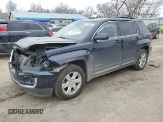 2016 GMC Terrain SLE with VIN 2GKALNEK6G6314826, listed as a Copart auction lot 47318165 with 124,745 mi miles and Salvage Title. Bid and sale history available at carsss.com. Image 1.