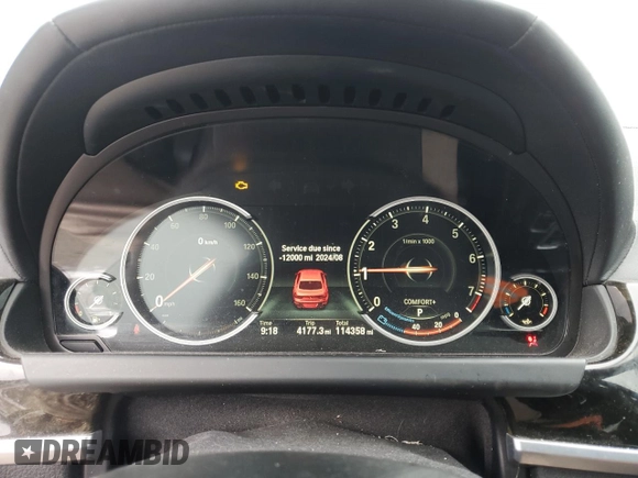 2015 BMW 6 Series 640i xDrive z VIN WBA6B8C55FD452972, wystawiony jako Copart lot #44559495 z przebiegiem 114 358 mil mil oraz Szkoda całkowita • Salvage title. Historia ofert i sprzedaży dostępna na DreamBid. Obrazek 9.