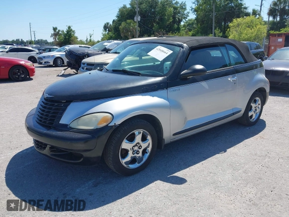 2005 Chrysler PT Cruiser with VIN 3C3EY45X85T288991, listed as a IAAI auction lot 42048664 with 158,912 mi miles. Bid and sale history available at carsss.com. Image 2.