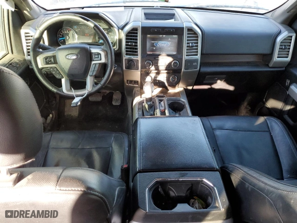 2015 Ford F-150 XL with VIN 1FTEW1CP8FKD94993, listed as a Copart auction lot 43056075 with 139,796 mi miles and Salvage Title. Bid and sale history available at carsss.com. Image 8.
