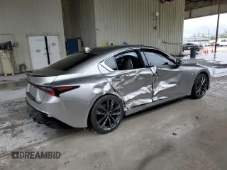 2021 Lexus IS 350 F Sport z VIN JTHGZ1B26M5040518, wystawiony jako Copart lot #55793755 z przebiegiem 42 837 mil mil oraz Szkoda całkowita • Salvage title. Historia ofert i sprzedaży dostępna na DreamBid. Obrazek 3.