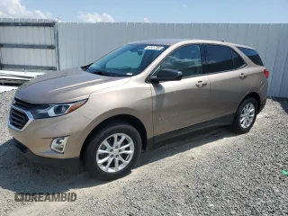 2019 Chevrolet Equinox LS z VIN 2GNAXHEV6K6217542, wystawiony jako Copart lot #55208615 z przebiegiem 85 591 mil mil oraz Czysty tytuł • Clean title. Historia ofert i sprzedaży dostępna na DreamBid. Obrazek 1.