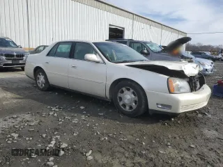 2001 Cadillac DeVille z VIN 1G6KD54YX1U252491, wystawiony jako Copart lot #50325445 z przebiegiem Nie podano mil oraz Szkoda całkowita • Salvage title. Historia ofert i sprzedaży dostępna na DreamBid. Obrazek 4.