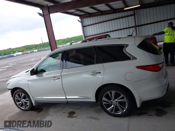 2015 Infiniti QX60 with VIN 5N1AL0MM3FC510791, listed as a IAAI auction lot 42225199 with 97,588 mi miles and . Bid and sale history available at DreamBid. Image 15.