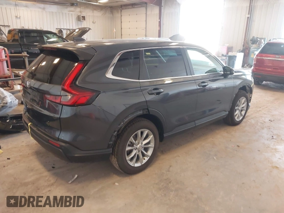 2025 Honda CR-V EX-L with VIN 2HKRS4H77SH439938, listed as a IAAI auction lot 42017658 with 2,347 mi miles and . Bid and sale history available at DreamBid. Image 4.