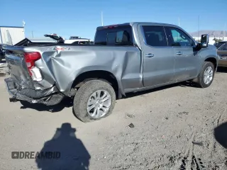 2024 Chevrolet Silverado 1500 LTZ with VIN 1GCUDGE84RZ239587, listed as a Copart auction lot 50035885 with 7,469 mi miles and Salvage Title. Bid and sale history available at DreamBid. Image 3.