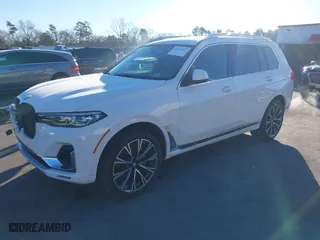 2020 BMW X7 xDrive40i with VIN 5UXCW2C03L9C67539, listed as a IAAI auction lot 41261357 with 46,654 mi miles. Bid and sale history available at carsss.com. Image 17.