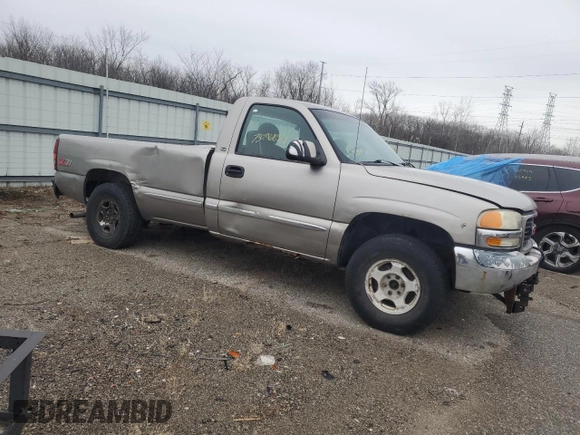 1999 GMC New Sierra 1500 SLE with VIN 1GTEK14T7XE540050, listed as a Copart auction lot 73996834 with 0 mi miles and Clean Title. Bid and sale history available at carsss.com. Image 4.