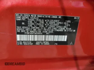 2012 Toyota RAV4 с VIN 2T3BF4DV7CW208056, выставлен на аукционе Copart как лот 65612005 с пробегом 142 122 миль миль и Чистый • Clean title. История ставок и продаж доступна на DreamBid. Изображение 13.