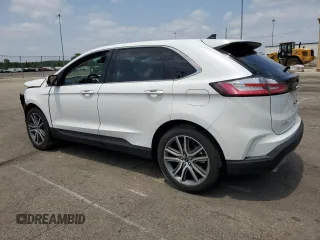 2022 Ford Edge Titanium with VIN 2FMPK4K92NBA96324, listed as a Copart auction lot 60516385 with Not provided miles and Salvage title. Bid and sale history available at DreamBid. Image 2.