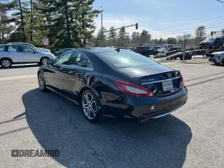 2015 Mercedes-Benz CLS 400 with VIN WDDLJ6HB6FA140436, listed as a Copart auction lot 55787355 with 190,590 mi miles and Clean title. Bid and sale history available at DreamBid. Image 4.