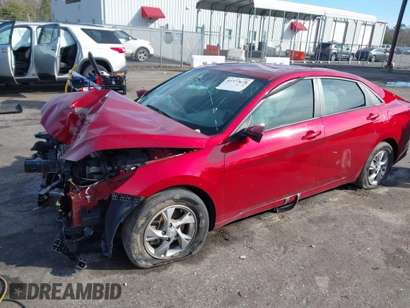 2023 Hyundai Elantra SE with VIN KMHLL4AG1PU632382, listed as a IAAI auction lot 41377678 with 67,931 mi miles and . Bid and sale history available at DreamBid. Image 2.