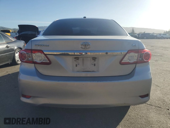 2012 Toyota Corolla L with VIN 2T1BU4EE0CC765650, listed as a Copart auction lot 49553865 with 145,947 mi miles and Salvage Title. Bid and sale history available at carsss.com. Image 6.