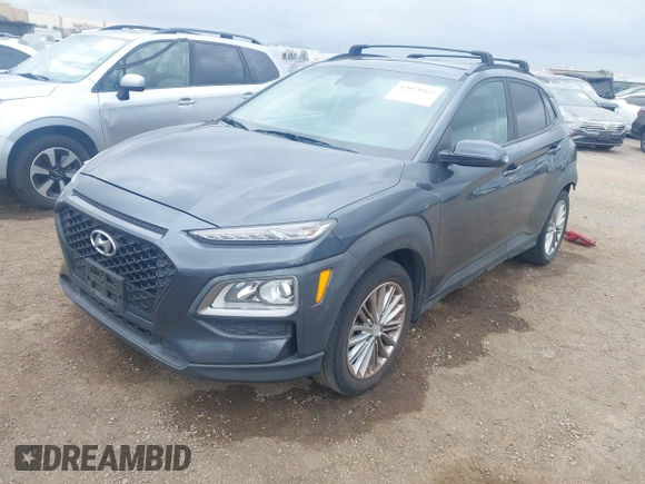 2021 Hyundai Kona SEL with VIN KM8K22AA6MU613871, listed as a IAAI auction lot 42078925 with 66,739 mi miles and . Bid and sale history available at carsss.com. Image 19.