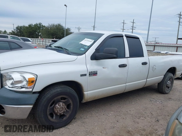 2008 Dodge 2500 ST with VIN 3D7KR28D18G214798, listed as a IAAI auction lot 41231543 with 396,341 mi miles and . Bid and sale history available at DreamBid. Image 14.