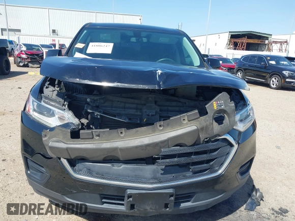 2019 Chevrolet Traverse LS with VIN 1GNERFKW1KJ310856, listed as a IAAI auction lot 41806247 with 88,501 mi miles. Bid and sale history available at carsss.com. Image 6.