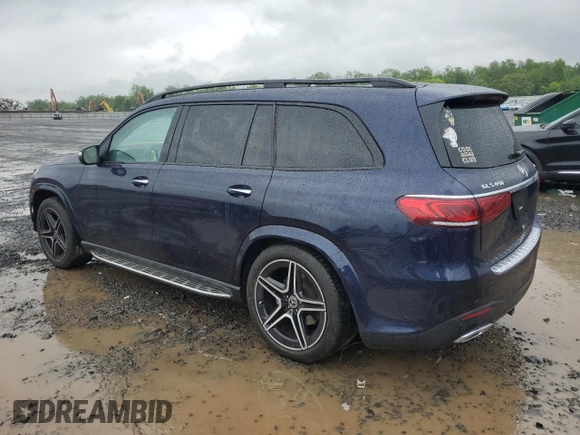 2022 Mercedes-Benz GLS 450 with VIN 4JGFF5KE3NA801422, listed as a Copart auction lot 56719855 with 54,072 mi miles and Salvage title. Bid and sale history available at DreamBid. Image 2.
