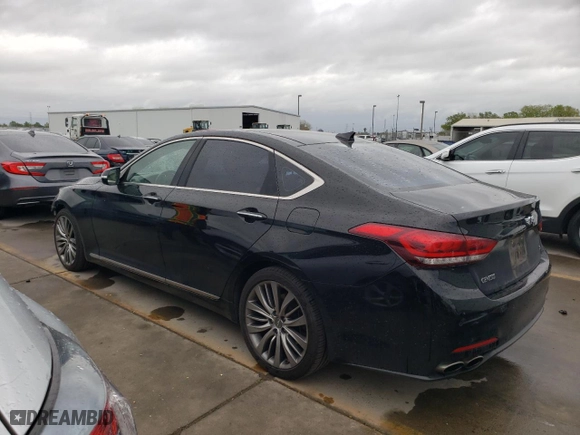 2015 Hyundai Genesis 5.0L with VIN KMHGN4JFXFU027861, listed as a Copart auction lot 51338245 with 175,331 mi miles and Salvage Title. Bid and sale history available at carsss.com. Image 2.