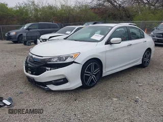 2017 Honda Accord Sport with VIN 1HGCR2F58HA106043, listed as a IAAI auction lot 42009231 with 95,948 mi miles. Bid and sale history available at carsss.com. Image 20.