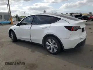 2020 Tesla Model Y Long Range z VIN 5YJYGDEE2LF049815, wystawiony jako Copart lot #53738165 z przebiegiem 113 779 mil mil oraz Szkoda całkowita • Salvage title. Historia ofert i sprzedaży dostępna na DreamBid. Obrazek 2.