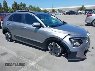 2024 Kia Niro Wind with VIN KNDCR3L13R5082380, listed as a IAAI auction lot 42185502 with 52,673 mi miles and . Bid and sale history available at DreamBid. Image 1.