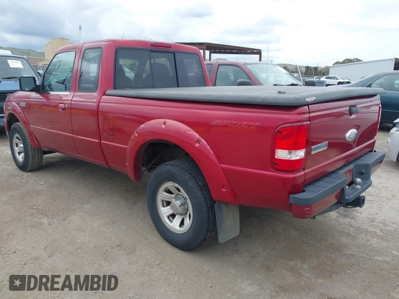 2007 Ford Ranger XL with VIN 1FTYR14U07PA44853, listed as a IAAI auction lot 42136023 with 205,893 mi miles. Bid and sale history available at carsss.com. Image 3.