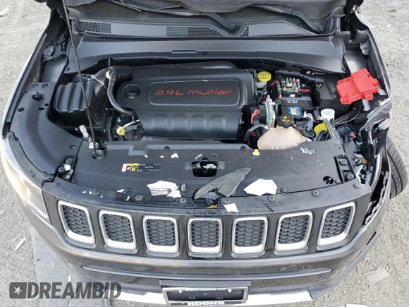 2021 Jeep Compass Limited with VIN 3C4NJCCB3MT597123, listed as a Copart auction lot 78966514 with 64,205 mi miles and Salvage Title. Bid and sale history available at carsss.com. Image 14.