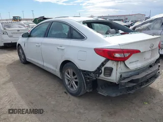 2017 Hyundai Sonata SE with VIN 5NPE24AF4HH502146, listed as a IAAI auction lot 41806979 with 88,289 mi miles and . Bid and sale history available at DreamBid. Image 3.