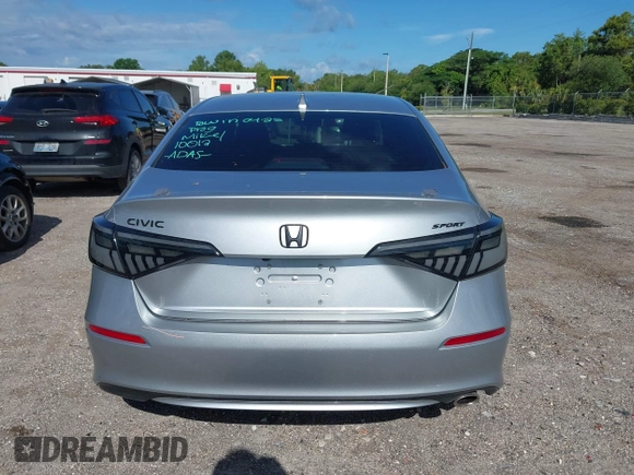 2025 Honda Civic Sport z VIN 2HGFE2F59SH549528, wystawiony jako IAAI lot #42232674 z przebiegiem 8 889 mil mil oraz . Historia ofert i sprzedaży dostępna na DreamBid. Obrazek 16.