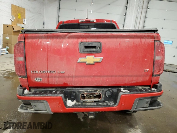2020 Chevrolet Colorado 4WD LT with VIN 1GCGTCENXL1104411, listed as a Copart auction lot 87895605 with Not provided miles and Salvage title. Bid and sale history available at DreamBid. Image 6.