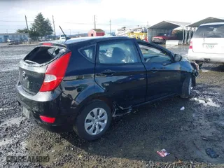 2017 Hyundai Accent SE with VIN KMHCT5AEXHU355821, listed as a IAAI auction lot 41503032 with 109,026 mi miles. Bid and sale history available at carsss.com. Image 4.