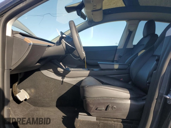 2022 Tesla Model Y Performance с VIN 7SAYGDEF1NF347903, выставлен на аукционе Copart как лот 57646175 с пробегом 48 286 миль миль и Списание • Salvage title. История ставок и продаж доступна на DreamBid. Изображение 7.