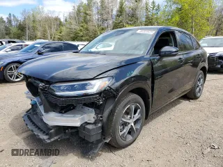 2025 Honda HR-V EX-L z VIN 3CZRZ2H73SM102221, wystawiony jako Copart lot #56303925 z przebiegiem 15 566 mil mil oraz Szkoda całkowita • Salvage title. Historia ofert i sprzedaży dostępna na DreamBid. Obrazek 1.
