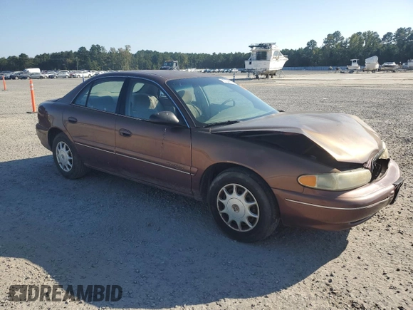 1999 Buick Century Custom with VIN 2G4WS52M3X1602094, listed as a Copart auction lot 75124974 with 166,972 mi miles and Salvage Title. Bid and sale history available at carsss.com. Image 4.