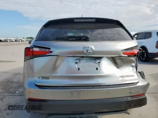 2017 Lexus NX 200t with VIN JTJYARBZ5H2078545, listed as a Copart auction lot 61661435 with 65,404 mi miles and Salvage title. Bid and sale history available at DreamBid. Image 6.
