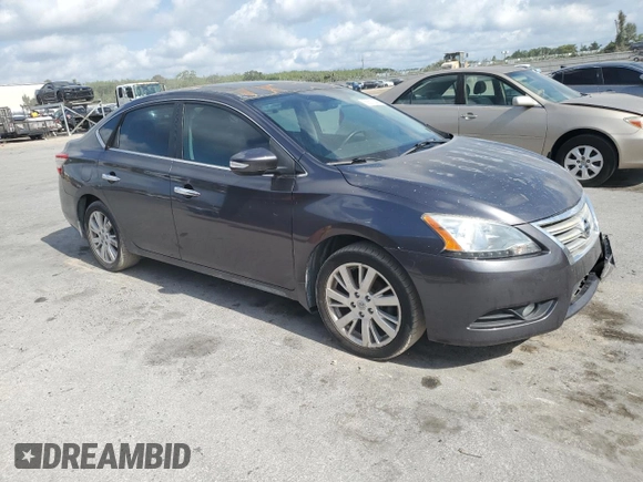 2014 Nissan Sentra SV with VIN 3N1AB7AP5EY286480, listed as a Copart auction lot 55511445 with 124,941 mi miles and Salvage Title. Bid and sale history available at DreamBid. Image 4.
