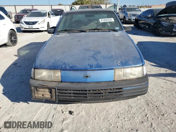 1994 Chevrolet Cavalier with VIN 1G1JC54T1R7192166, listed as a Copart auction lot 81866354 with 107,310 mi miles and Clean Title. Bid and sale history available at DreamBid. Image 5.