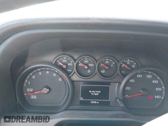 2023 Chevrolet Silverado 1500 with VIN 3GCPDAEK6PG135749, listed as a IAAI auction lot 41448339 with 52,026 mi miles and . Bid and sale history available at DreamBid. Image 7.