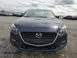 2017 Mazda 3 Sport with VIN 3MZBN1U70HM150090, listed as a Copart auction lot 53335695 with 93,763 mi miles and Salvage Title. Bid and sale history available at DreamBid. Image 5.