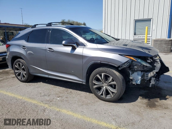 2017 Lexus RX with VIN 2T2BZMCA8HC058882, listed as a Copart auction lot 52441805 with 109,113 mi miles and Salvage Title. Bid and sale history available at carsss.com. Image 4.