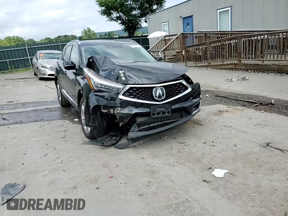 2021 Acura RDX w/Advance Package with VIN 5J8TC2H78ML032167, listed as a Copart auction lot 69178814 with Not Provided miles and Salvage Title. Bid and sale history available at carsss.com. Image 11.