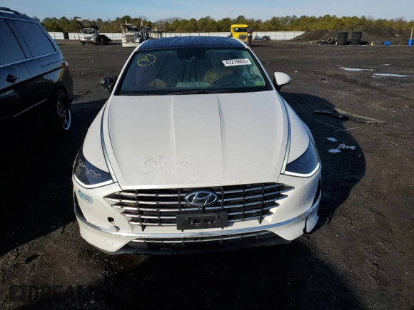 2022 Hyundai Sonata Hybrid Limited with VIN KMHL54JJ7NA042904, listed as a Copart auction lot 42278663 with 29,714 mi miles. Bid and sale history available at carsss.com. Image 5.