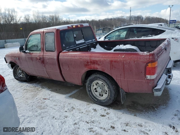 1998 Ford Ranger XL with VIN 1FTYR14CXWPA52707, listed as a Copart auction lot 45337355 with 187,485 mi miles and Non Repairable. Bid and sale history available at carsss.com. Image 2.