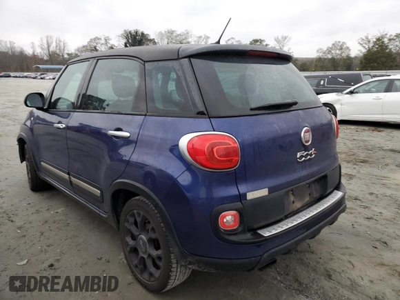 2015 FIAT 500L Urbana Trekking with VIN ZFBCFADH7FZ031660, listed as a Copart auction lot 80941674 with 130,443 mi miles and Clean Title. Bid and sale history available at carsss.com. Image 2.