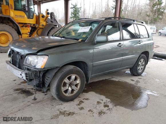 2004 Toyota Highlander with VIN JTEEP21AX40058820, listed as a IAAI auction lot 41798900 with 330,991 mi miles. Bid and sale history available at carsss.com. Image 18.