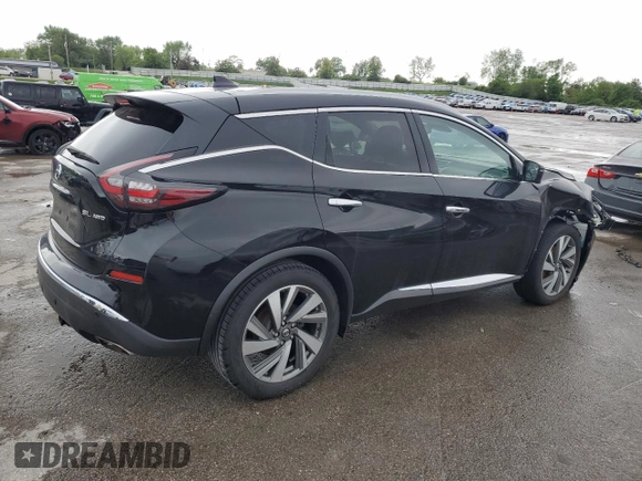 2020 Nissan Murano SL z VIN 5N1AZ2CS0LN103859, wystawiony jako Copart lot #53652915 z przebiegiem 148 364 mil mil oraz Szkoda całkowita • Salvage title. Historia ofert i sprzedaży dostępna na DreamBid. Obrazek 3.