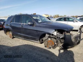 2013 Mercedes-Benz M 350 with VIN 4JGDA5JB6DA144983, listed as a Copart auction lot 48931215 with Not Provided miles and Salvage Title. Bid and sale history available at DreamBid. Image 4.