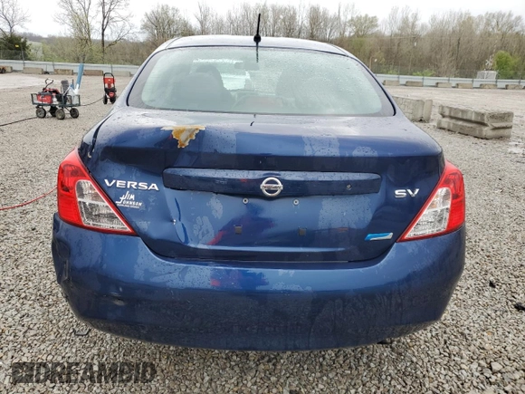 2012 Nissan Versa SL with VIN 3N1CN7AP6CL884278, listed as a Copart auction lot 51774245 with 163,084 mi miles and Salvage Title. Bid and sale history available at carsss.com. Image 6.