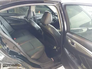 2016 Infiniti Q50 2.0t Premium with VIN JN1CV7AR5GM251834, listed as a IAAI auction lot 41886327 with 115,414 mi miles. Bid and sale history available at carsss.com. Image 8.