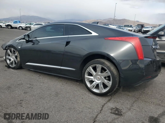 2014 Cadillac ELR z VIN 1G6RR1E41EU602097, wystawiony jako Copart lot #42823565 z przebiegiem 86 055 mil mil oraz Szkoda całkowita • Salvage title. Historia ofert i sprzedaży dostępna na DreamBid. Obrazek 2.